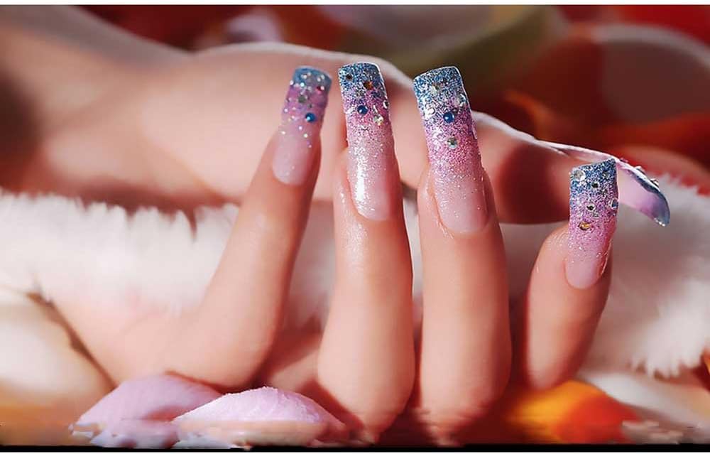 480pcs/set 12 Colors New Fashion 3D Nail Art Tips Gems Crystal Glitter Rhinestone DIY Nail Decoration Round Wheel