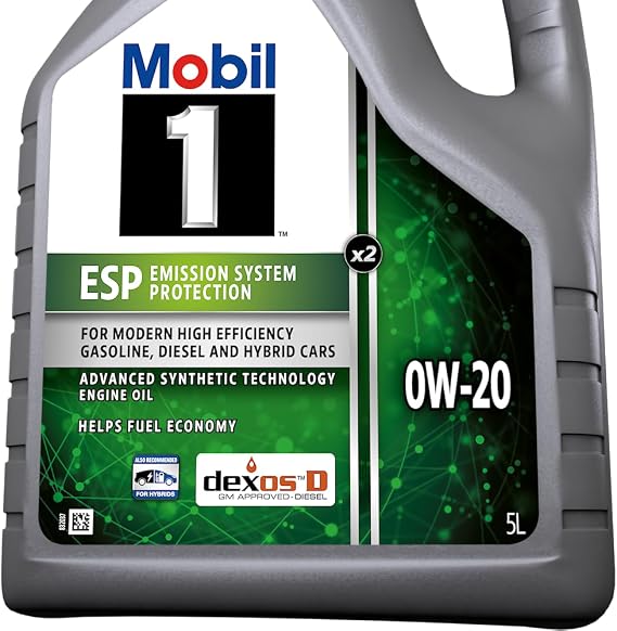 Mobil 1 Esp X2 0W20 Motor Yağı 5 L
