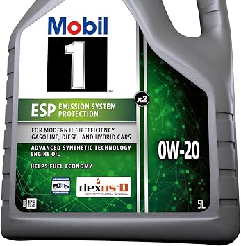 Mobil 1 Esp X2 0W20 Motor Yağı 5 L
