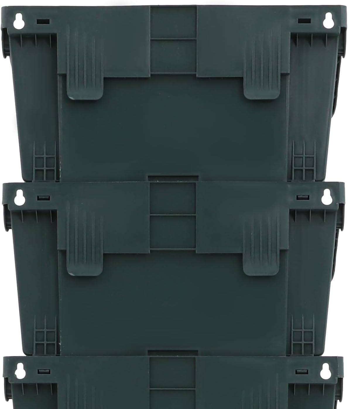 18 Pots Vertical Garden Planter, 6 Tiers Self-Watering Wall-Mounted Flower Pot Bags,Vertical Wall Planter w/Timer&18pcs Plant Pots, Hanging Planter Rack Balcony Planter for Herb (Green)