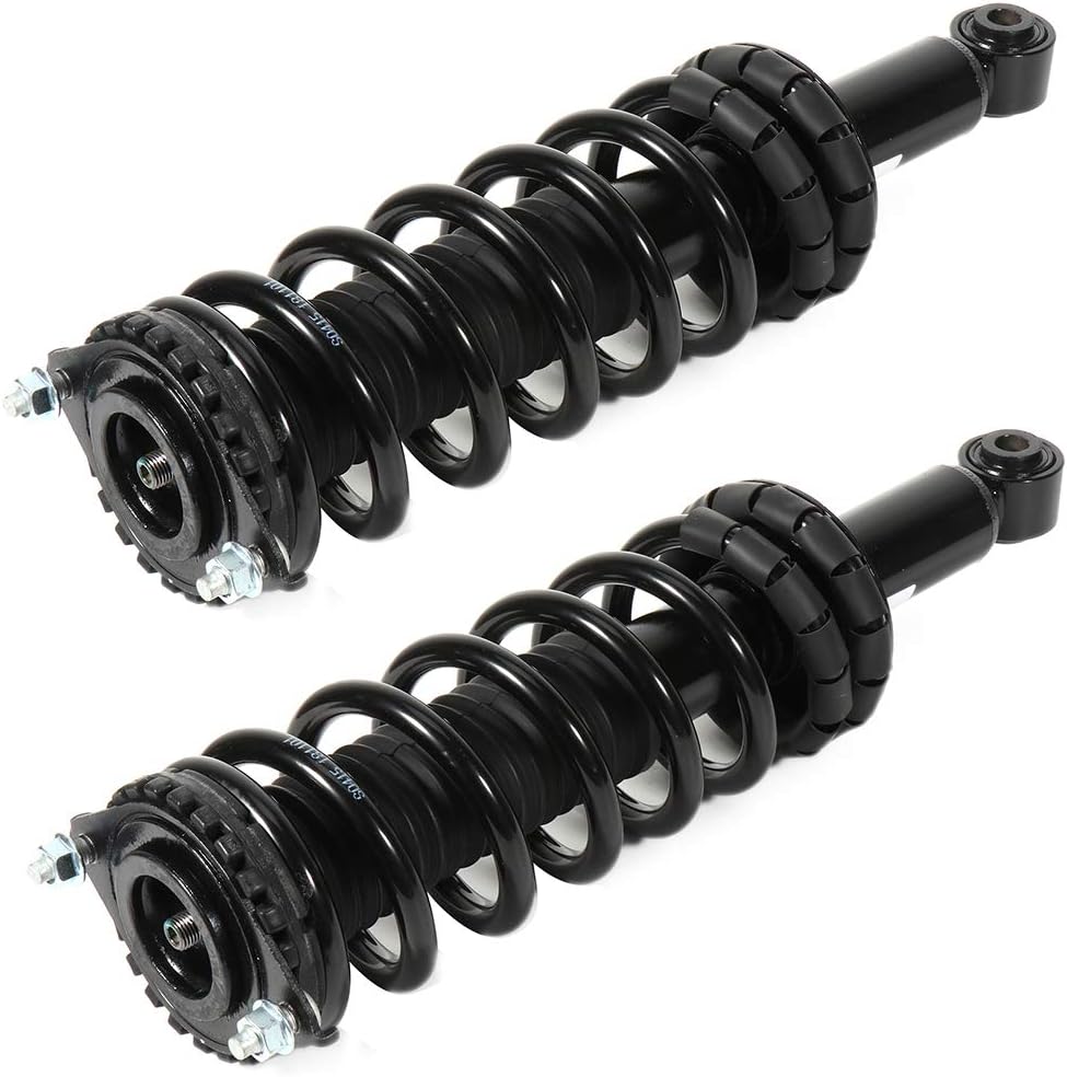AUTOMUTO - Both (2) Rear Pair Driver & Passenger Side Complete Strut & Spring Assembly Replacement for 2000-2004 for Subaru Legacy