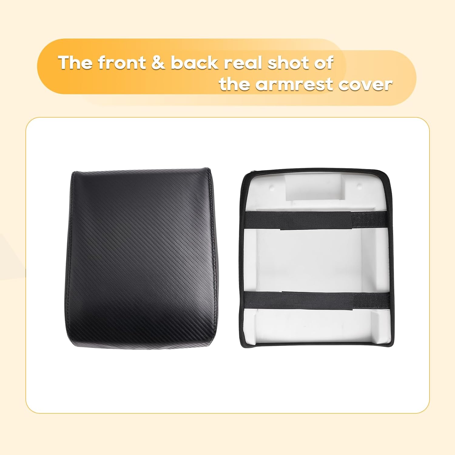 LFOTPP 2024 Tacoma Armrest Cover Tacoma Center Console Cover for 2024 T oyot a Tacoma[Limited/TRD Pro/Trailhunter] Arm Rest Cover Interior 2024 Tacoma Accessories Leather Anti-Scratch Waterproof Black