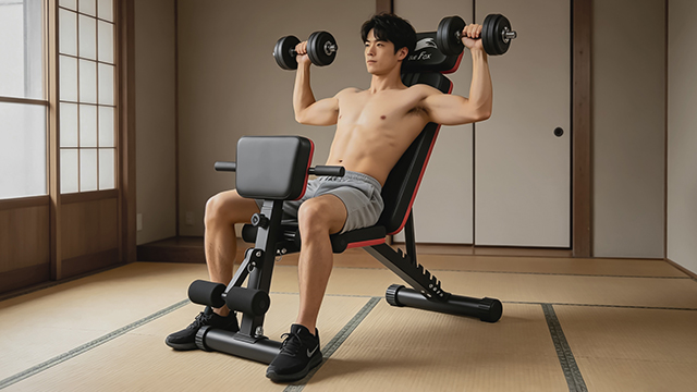 Amazon.co.jp: CuteeFox トレーニングベンチ 筋トレ ベンチ【独自設計