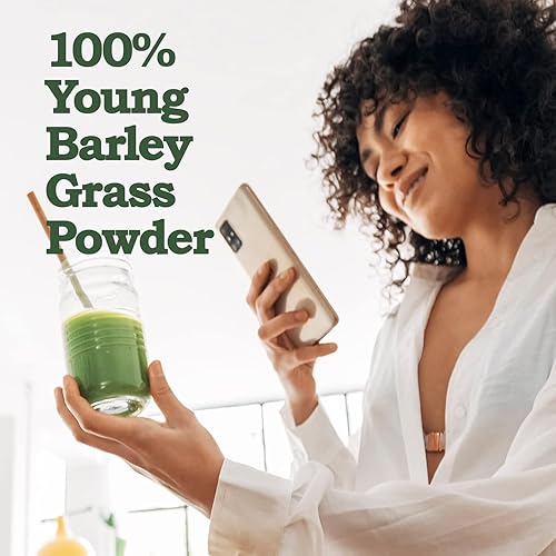 Miniatura 6 de The Golden Aojiru - Jugo de hierba verde de cebada joven en polvo con rica fibra dietética, sin aditivos, 100% cultivado japonés, listo para usar,