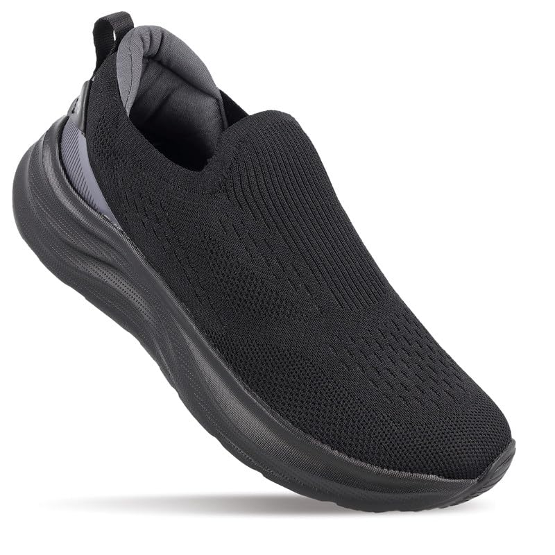 Image of WALKAROO Men's Sports Shoe |Gym,Training,Walking,Jogging,Casual Shoes for Men|Breathable Knit Slip-On Shoes |ONG97011