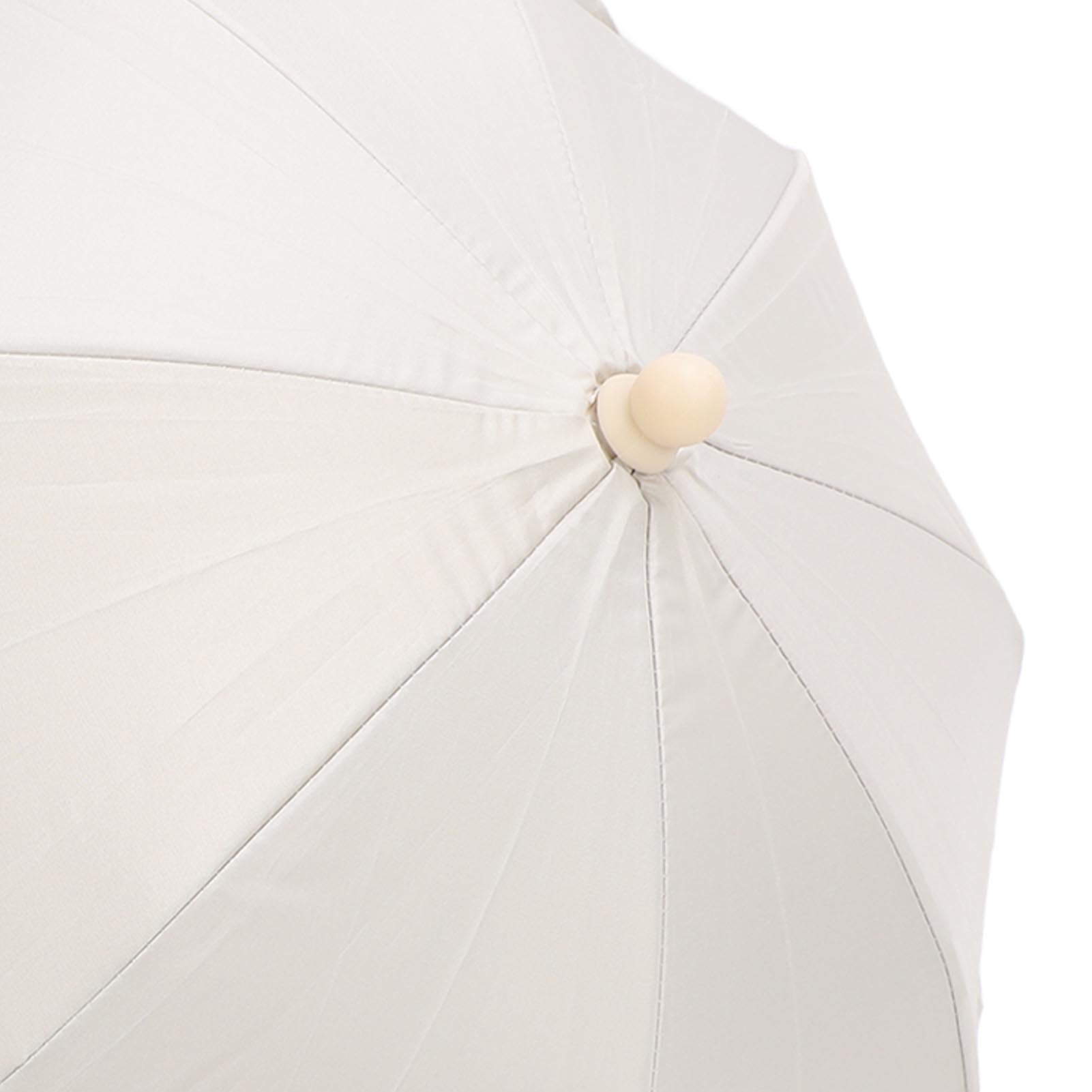 Ombrellone per passeggino con nappa, ombrellone portatile universale per passeggino, per oggetti di scena fotografici, giardino al mare (Beige)
