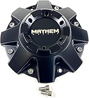 Vista 2 de Mayhem Wheels C108010C01 C806803-2CAP 806804CB7 C108010MB01 Tapa central negra mate