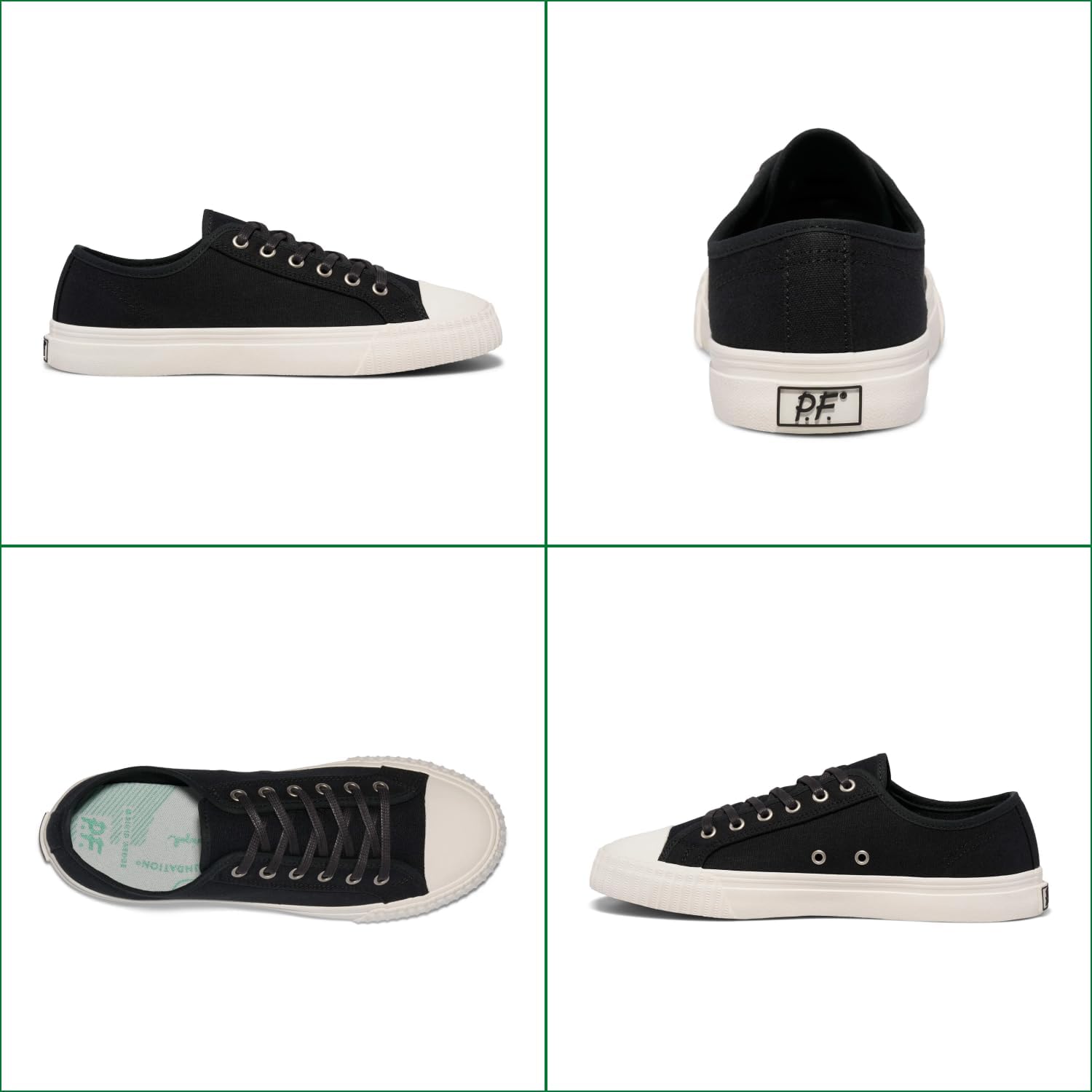 PF Flyers Center Low Top Sneakers for Men and Women, Original Canvas Lo-Top Casual Shoe, Unisex - Image 5