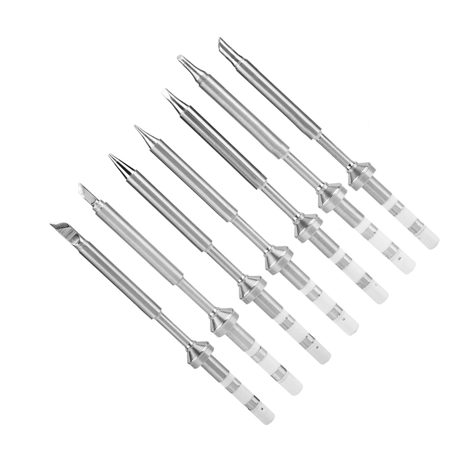 TS100 Lötkolben, Lötspitzen, Lötkolben Spitze, Edelstahl Mini Lötspitzen Ersatz TS-KU TS-B2 TS-D24 TS-BC2 TS-C4 TS-K TS-I