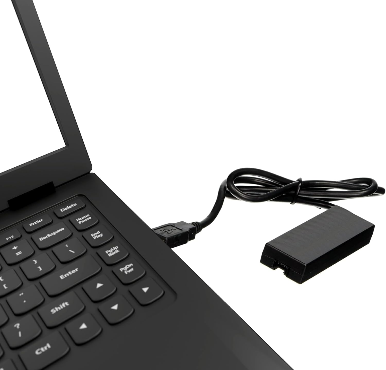 Idatalink ADS-USB connected to a laptop