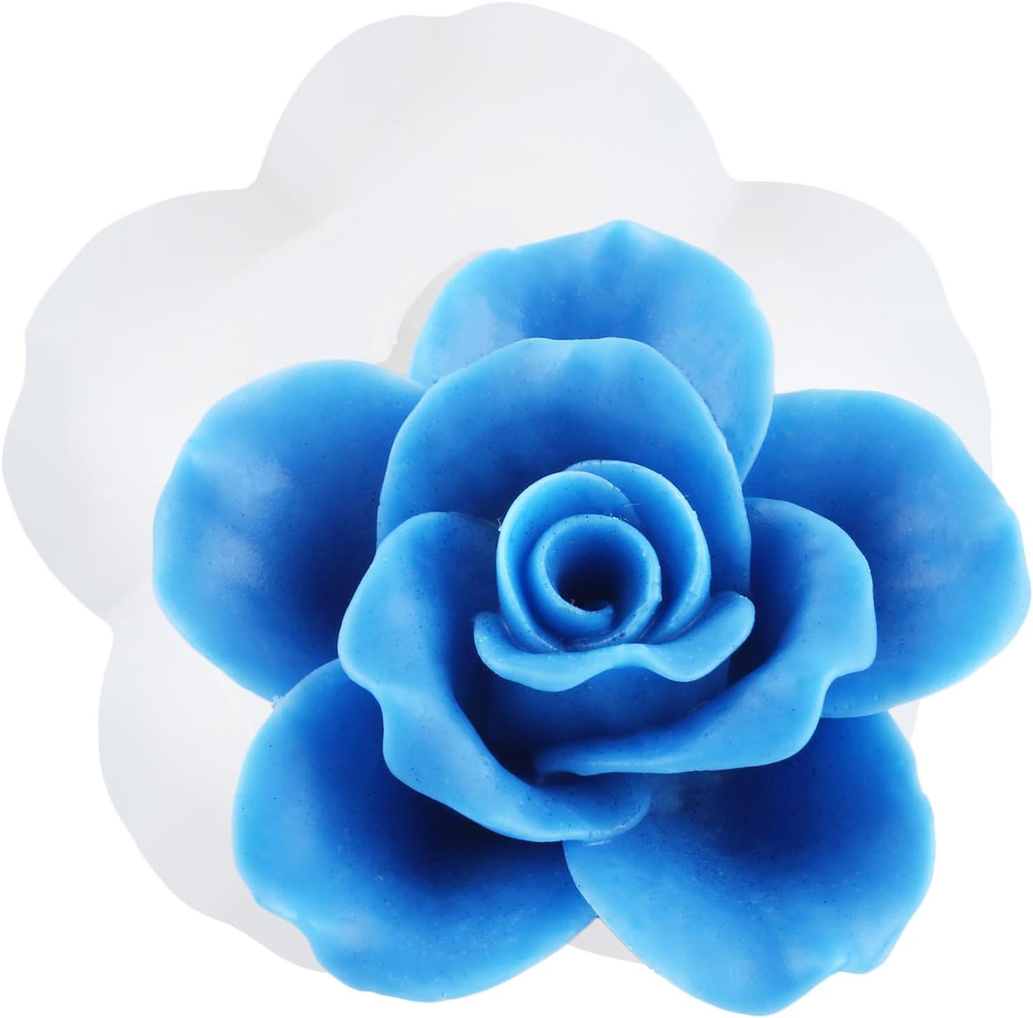 Rose Flower Silicone Mould Floating Candle Making Molds Resin Art Crafts Floral Bouquet Mold Soap Chocolate Moulds Cake Fondant (ASM40-73)-image-43