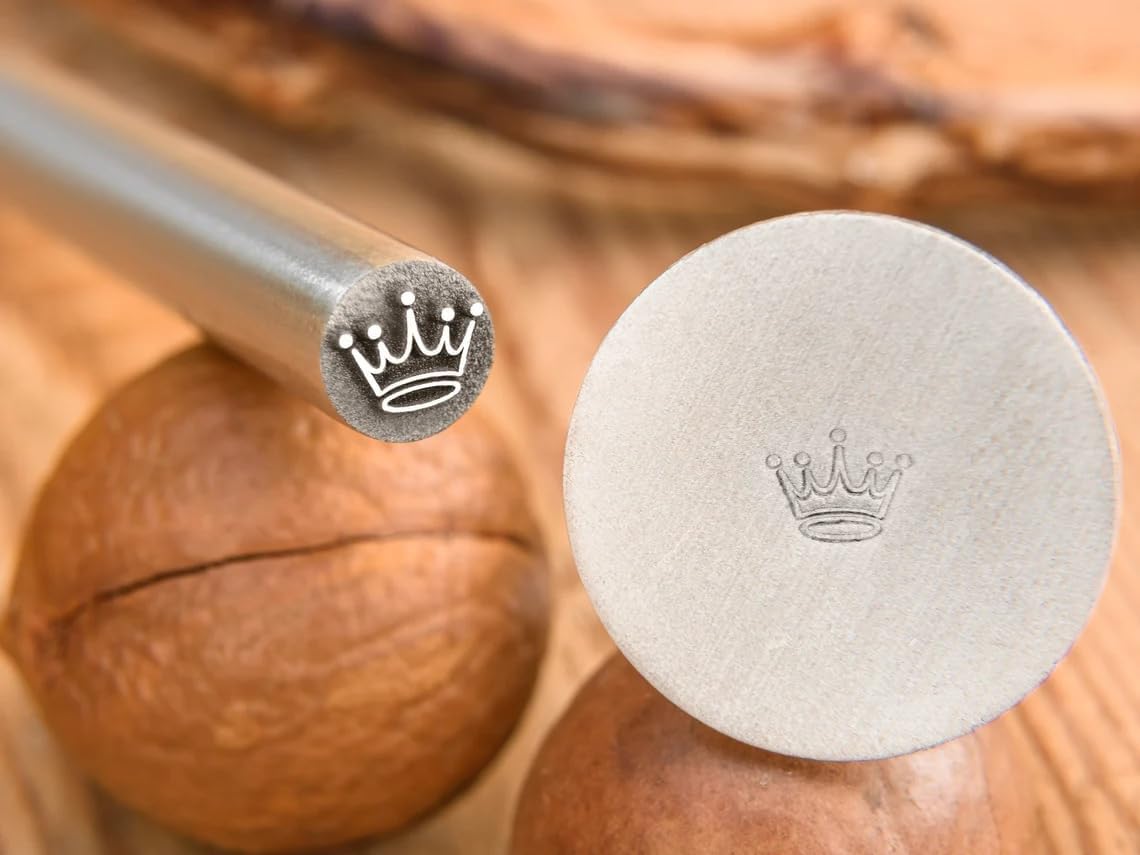 Tpfoon Metal Custom Stamps And Steel Punches With Your Business Logo, Custom Logo Die For Marking Gold, Silver, Copper Bars, Ingot Bar, Steel Punch For Jewelry