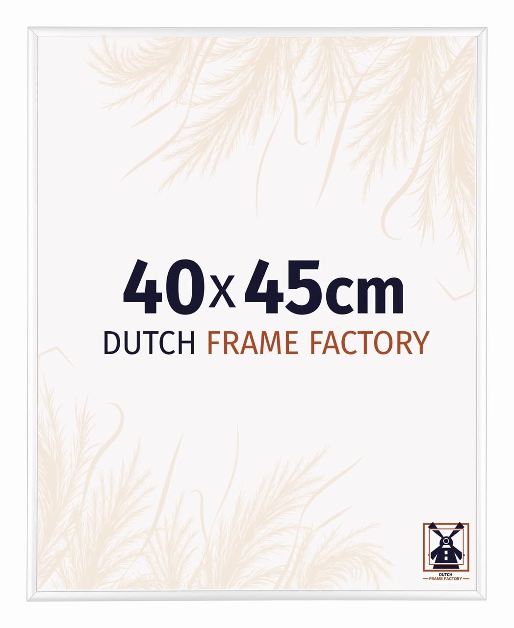 Dutch Frame Factory - Picture frame 40x45 cm White High Gloss - Aluminium — image 1