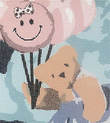 Pepita Needlepoint kit: Balloon Escape, 10" x 15"