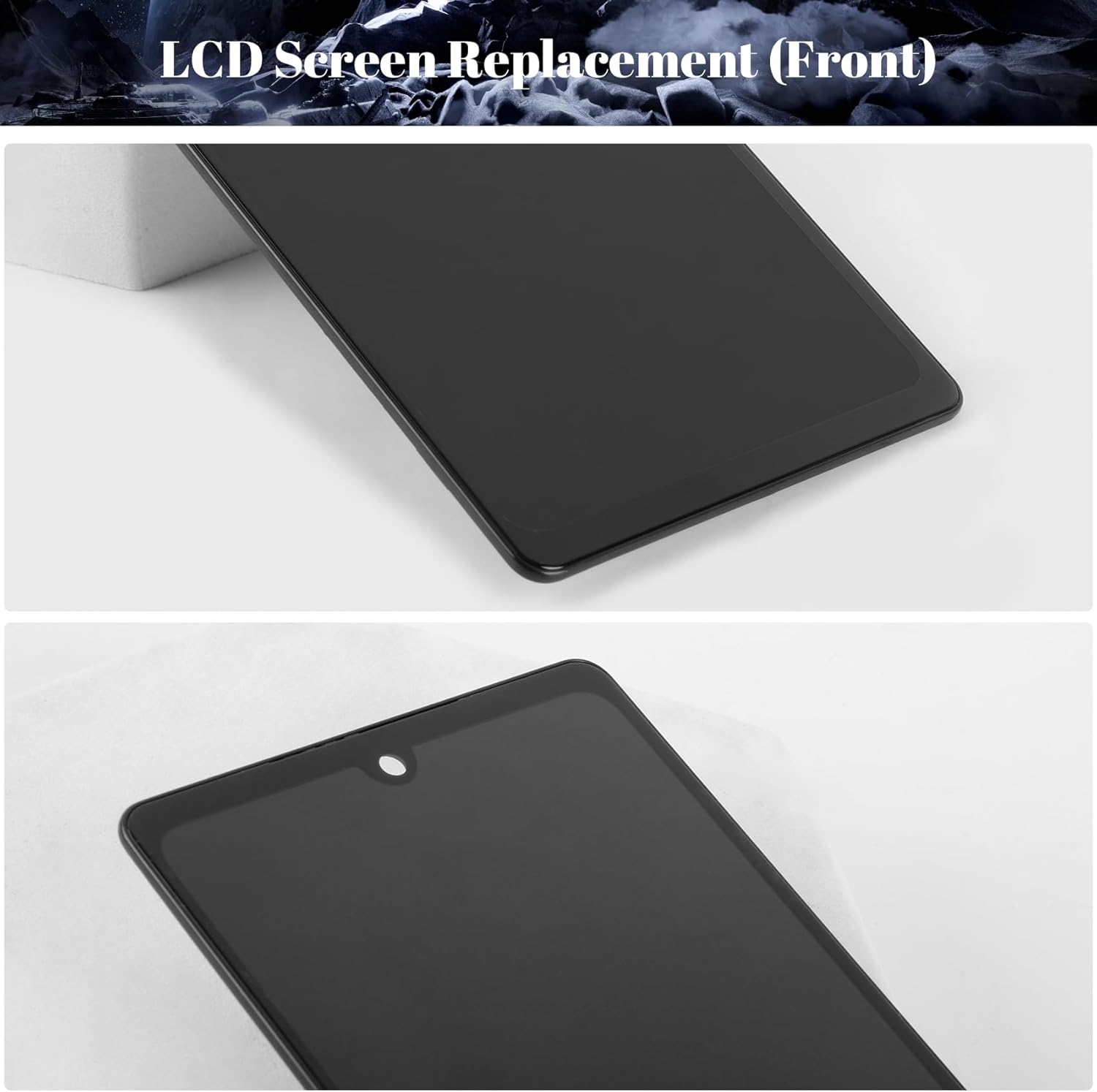 OLED for Google Pixel 6A Screen Replacement for Google Pixel 6A LCD Replacement Kits for Google Pixel 6A Digitizer Touch Screen Display Assembly Repair with Frame GX7AS GB62Z G1AZG(No Original)