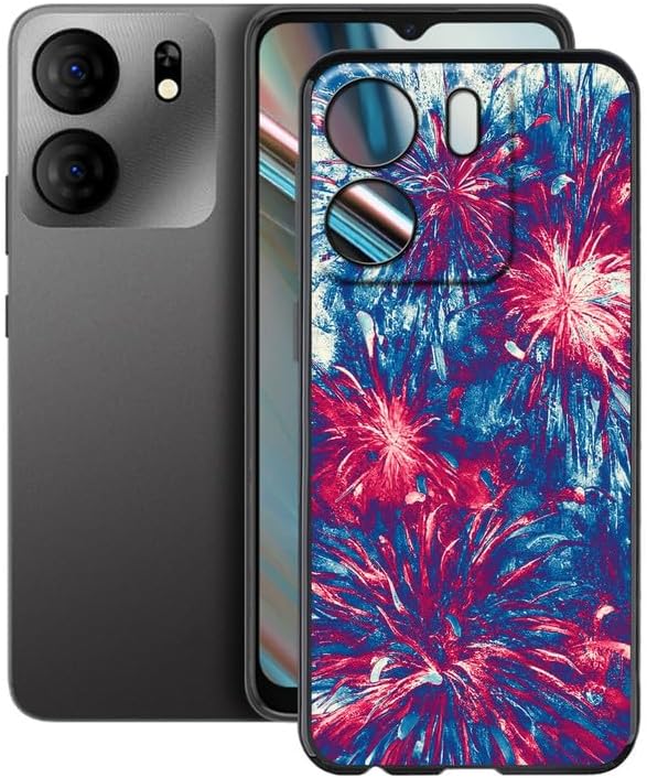 Vista 29 de Funda para BLU View 5 B160V (6.56 "), Carcasa protectora de silicona de grado militar para BLU View 5 B160V - Globo