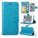 iPhone 6 Case, iPhone 6S Case,Joopapa iPhone 6/6S Wallet Case, Luxury Fashion Pu Leather Magnet Wallet Flip Case Cover with Built-in Credit Card/ID Card Slots for Apple iPhone 6/6s 4.7 Inch (Blue)