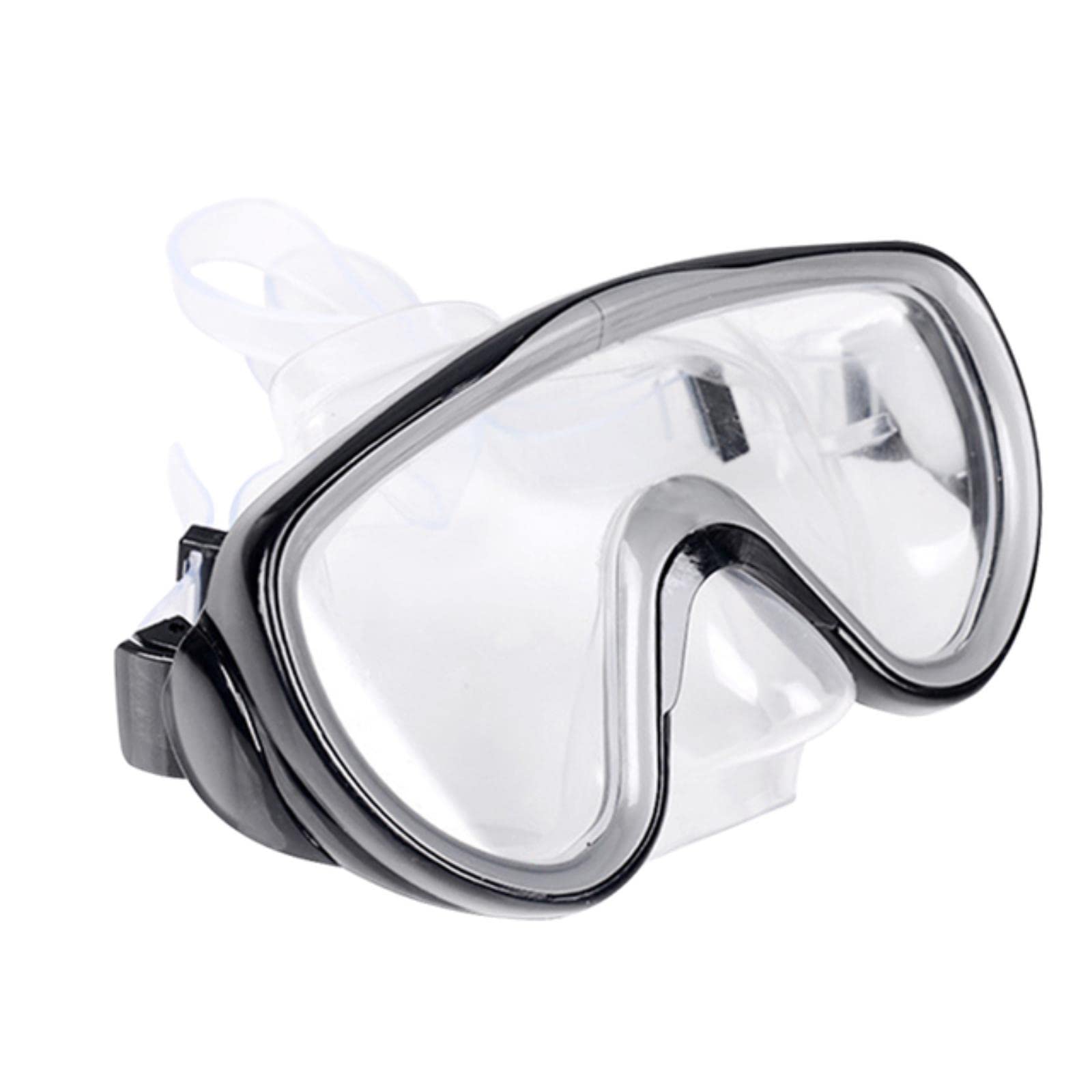 okulary pływackie. Okulary do pływania antypoślizgowe dla dorosłych Sporty wodne Nurkowanie z akwalungiem i rurką Okulary do nurkowania Akcesoria do pływania(Black)