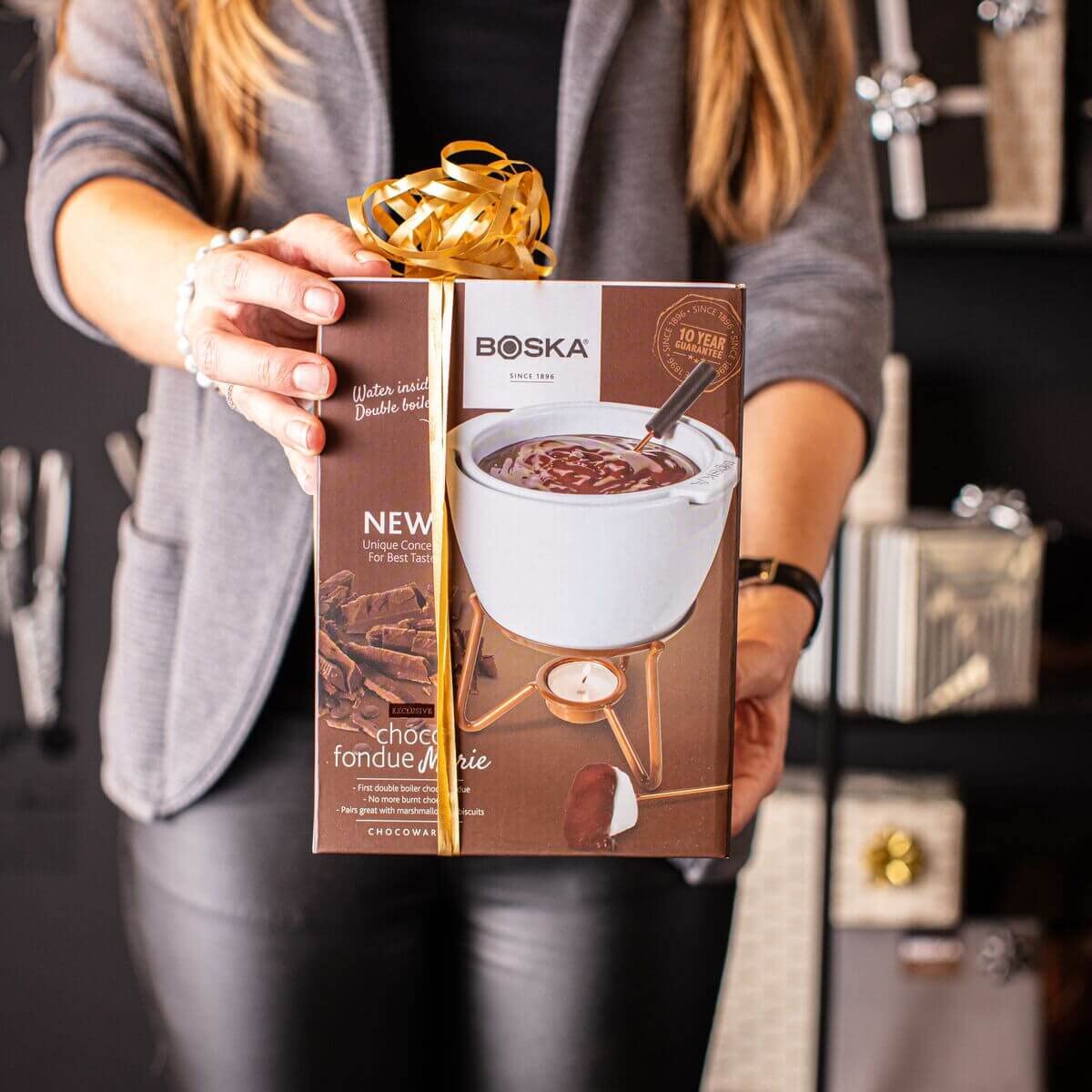 Chocolate Fondue Mug Boska Choco Marie Fondue Set Ceramic Double