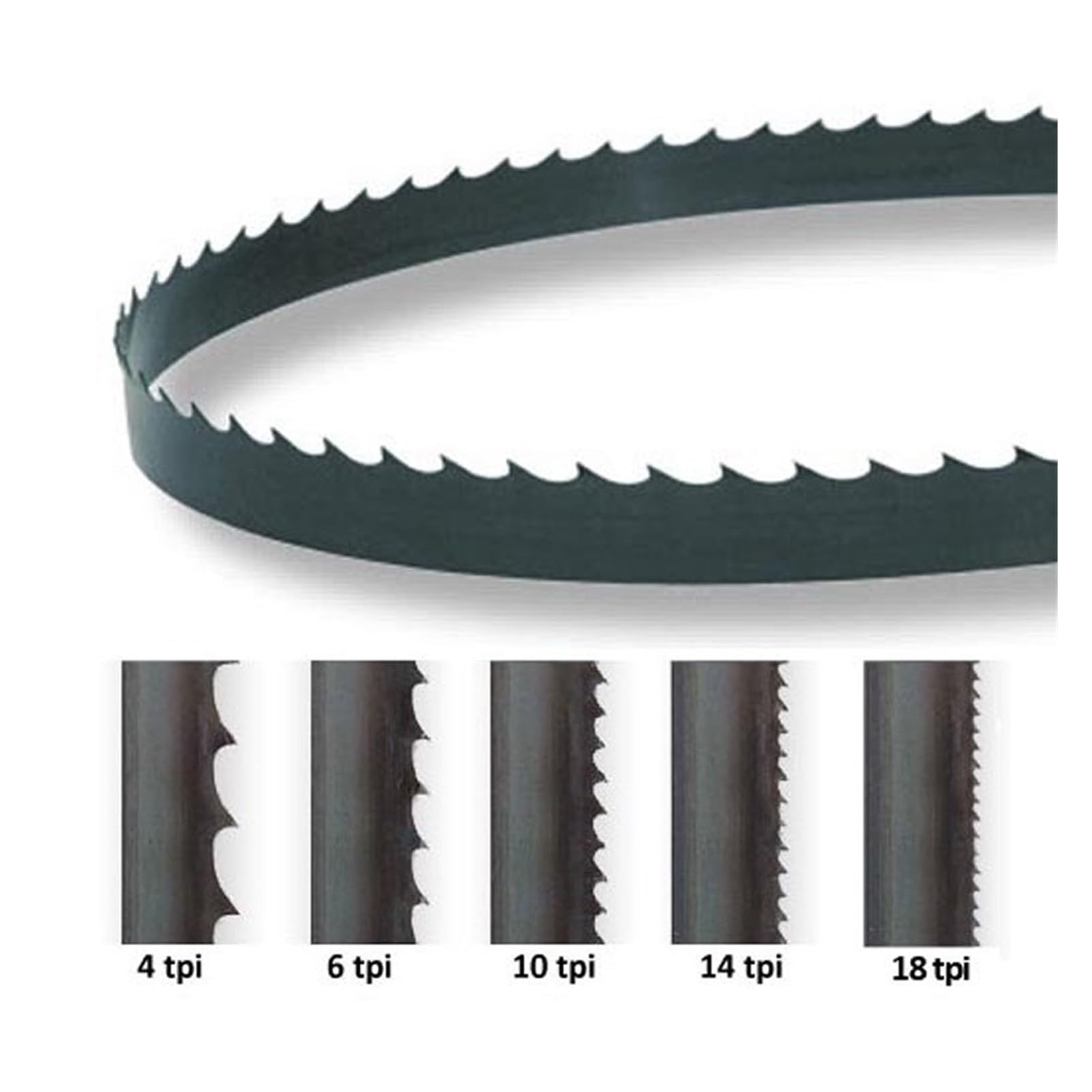 3 uds 2320X6,5mm 6 TPI hojas de sierra de cinta herramientas de carpintería accesorios corte de madera