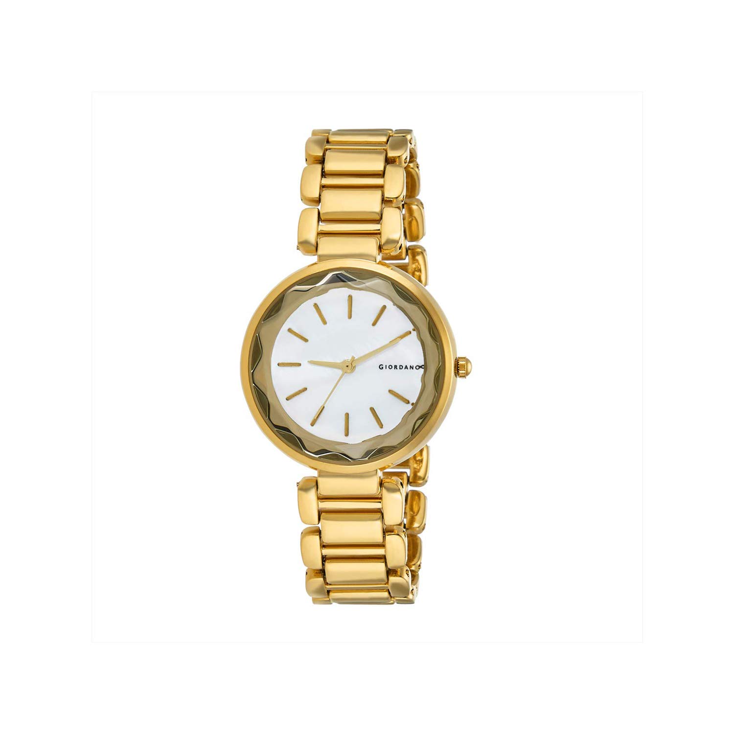 Giordano White Dial Analogue Womens Watch-F2116-22 (B07HHWPK64) Amazon Price History, Amazon Price Tracker