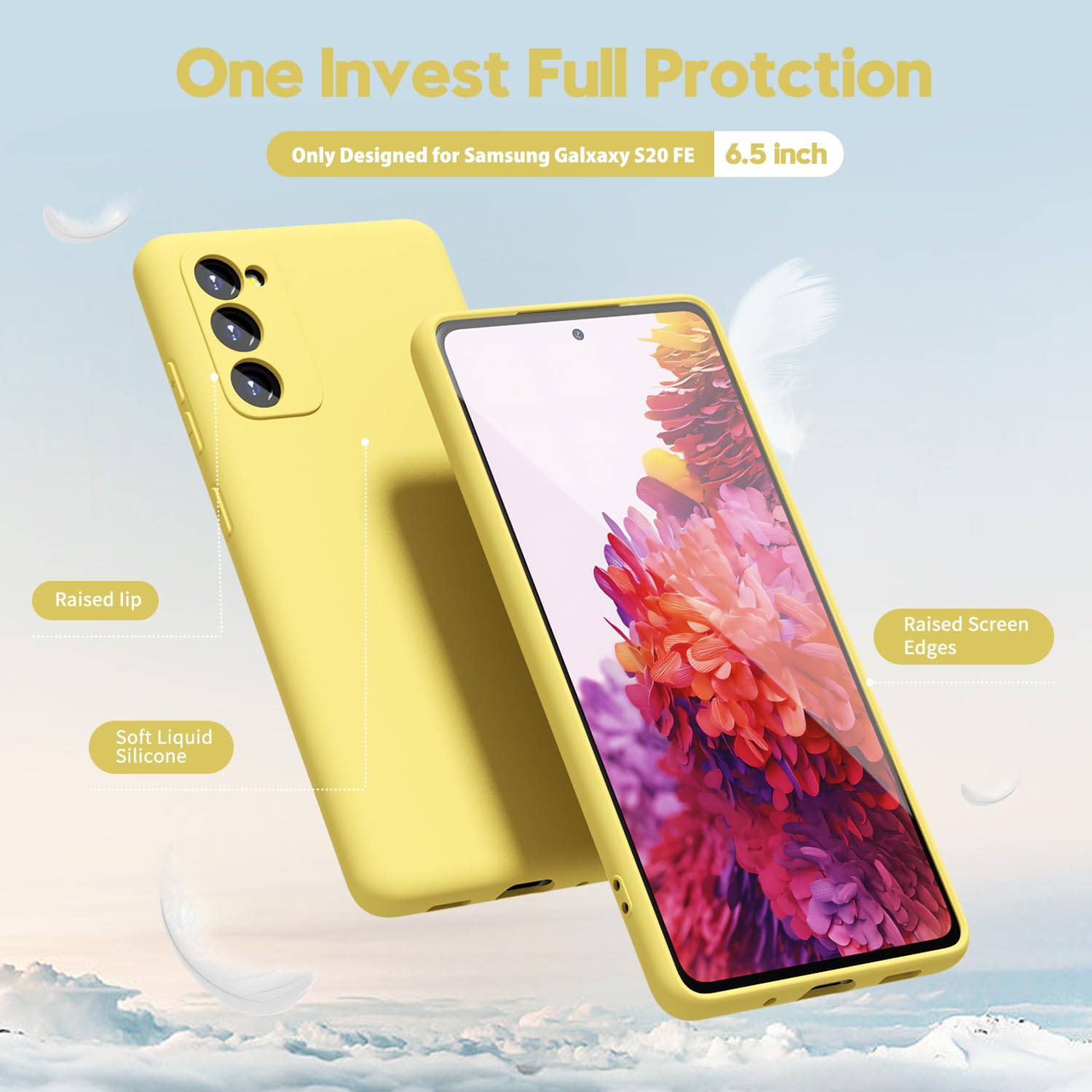 oakxco for Samsung Galaxy S24 Ultra Phone Case Liquid Silicone, Thin Slim Soft Rubber Gel TPU Plain Simple Cover for Women Girl Cute, Matte Solid Color, Brown Khaki Nude — view 607