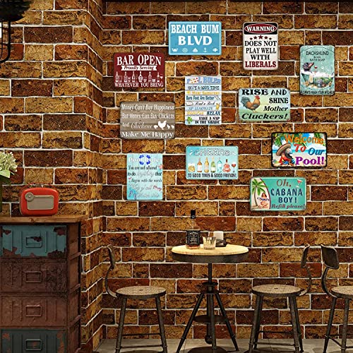 Happy Holiday Wall Art Postermerry Christmas Vintage Retro Santa Claus Christmas Poster For Pictures Tin Sign Decor Diner Bar Pub Coffee Retro Art Sign 8X12Inches #TOP4