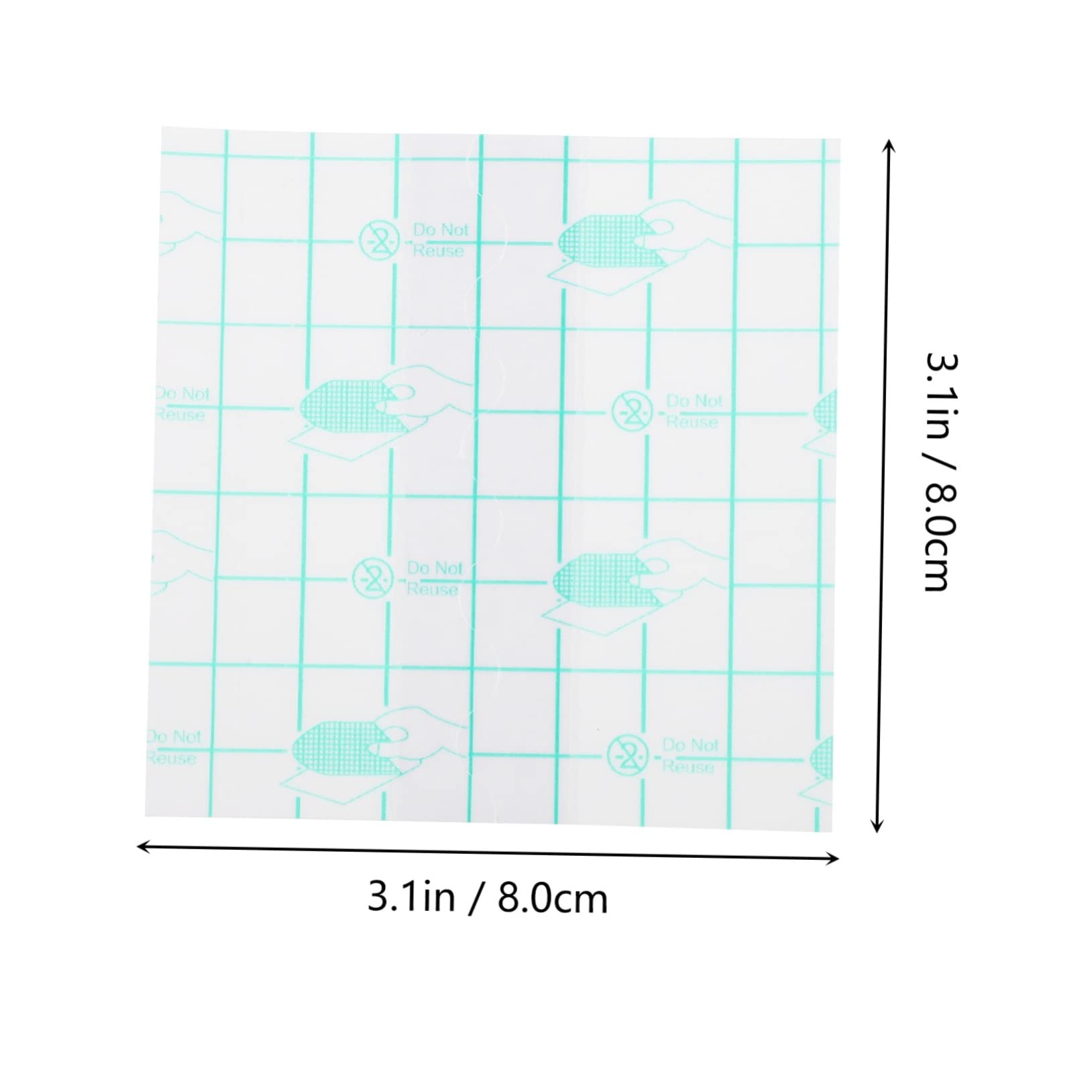 Mikinona Makeup Pallets for Women 100pcs Disposable Hand Cosmetic Mixing Plates Easy to Use Random Style