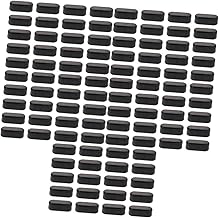 COHEALI Conector De Cordão De Puxar 125 Peças Persianas Pretas Cortinas Pretas Persianas Romanas Cortina Cordão De Substituição De Corrente Conector De Corrente De Plástico Cego