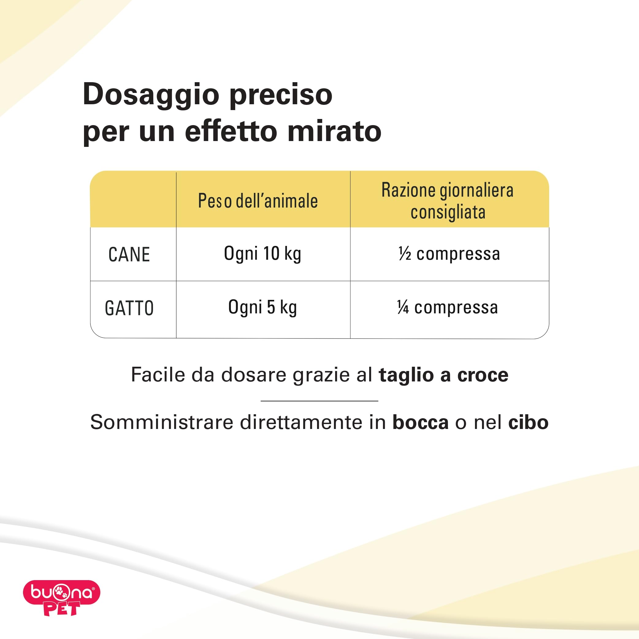 Buona Pet Enterina Flor 100 CPR di Mangime Complementare per Cani e Gatti, Favorisce Il Benessere della Flora Intestinale con Probiotici e Prebiotici, Inulina, Zinco e Pectina, Made in Italy