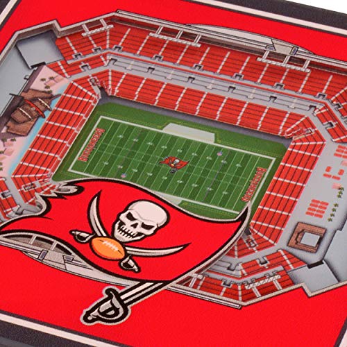 Image of YouTheFan NFL 3D Team StadiumViews 4x4 Coasters - Set of 2