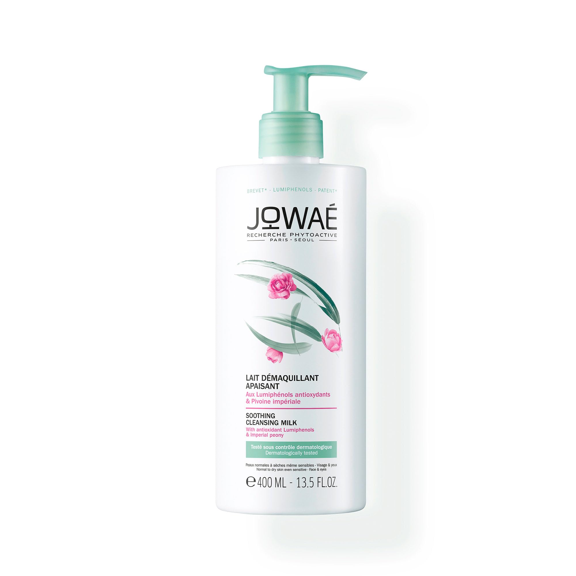 Jowae Lait Demaquillant Apaisant, 400 ml, 1 Unité, 1 Unité