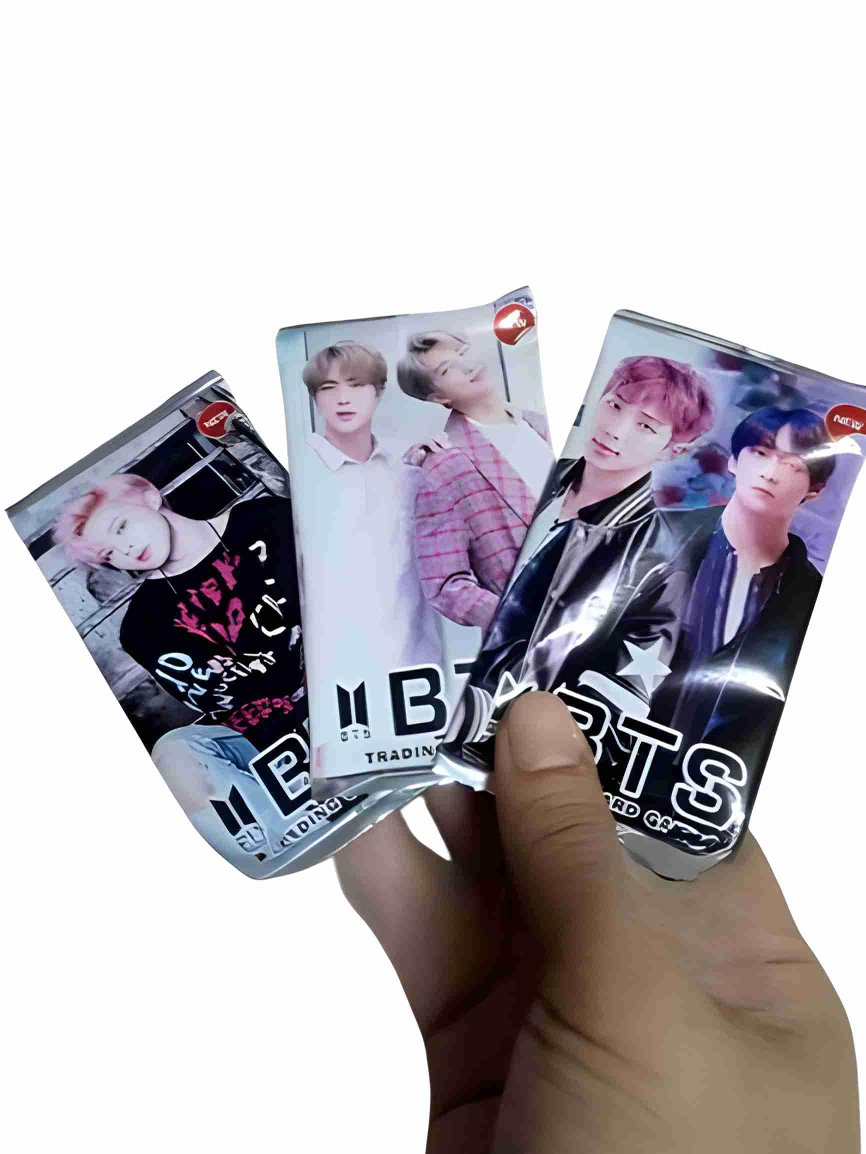 Gift Baba BTS K-Pop Collectible Cards Trading Game with Action