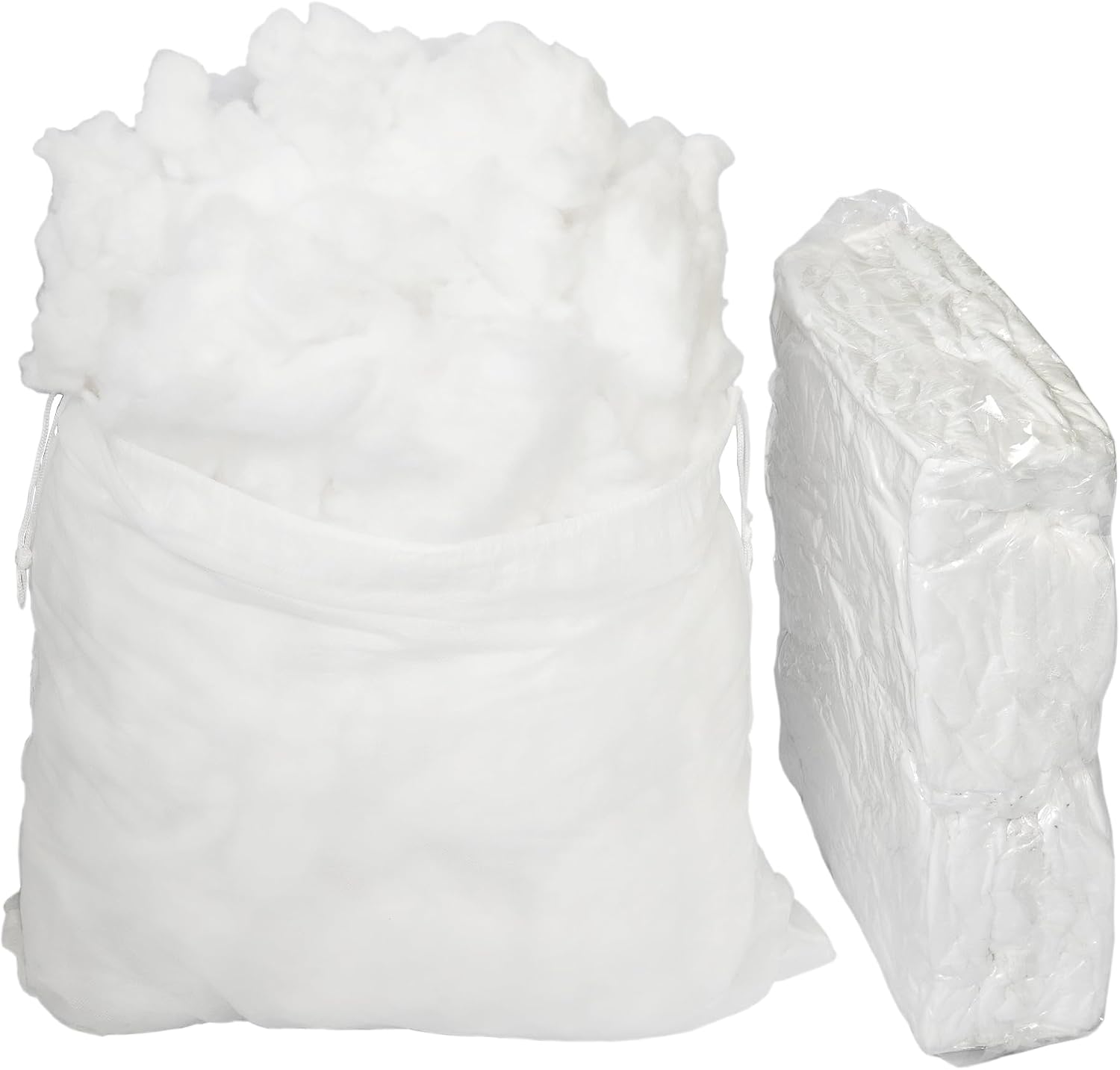 10lb Fiberfill Stuffing for Stuffed Animals, Pillow Stuffing