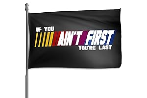 If You Ain't First You're Last Flag for Outside