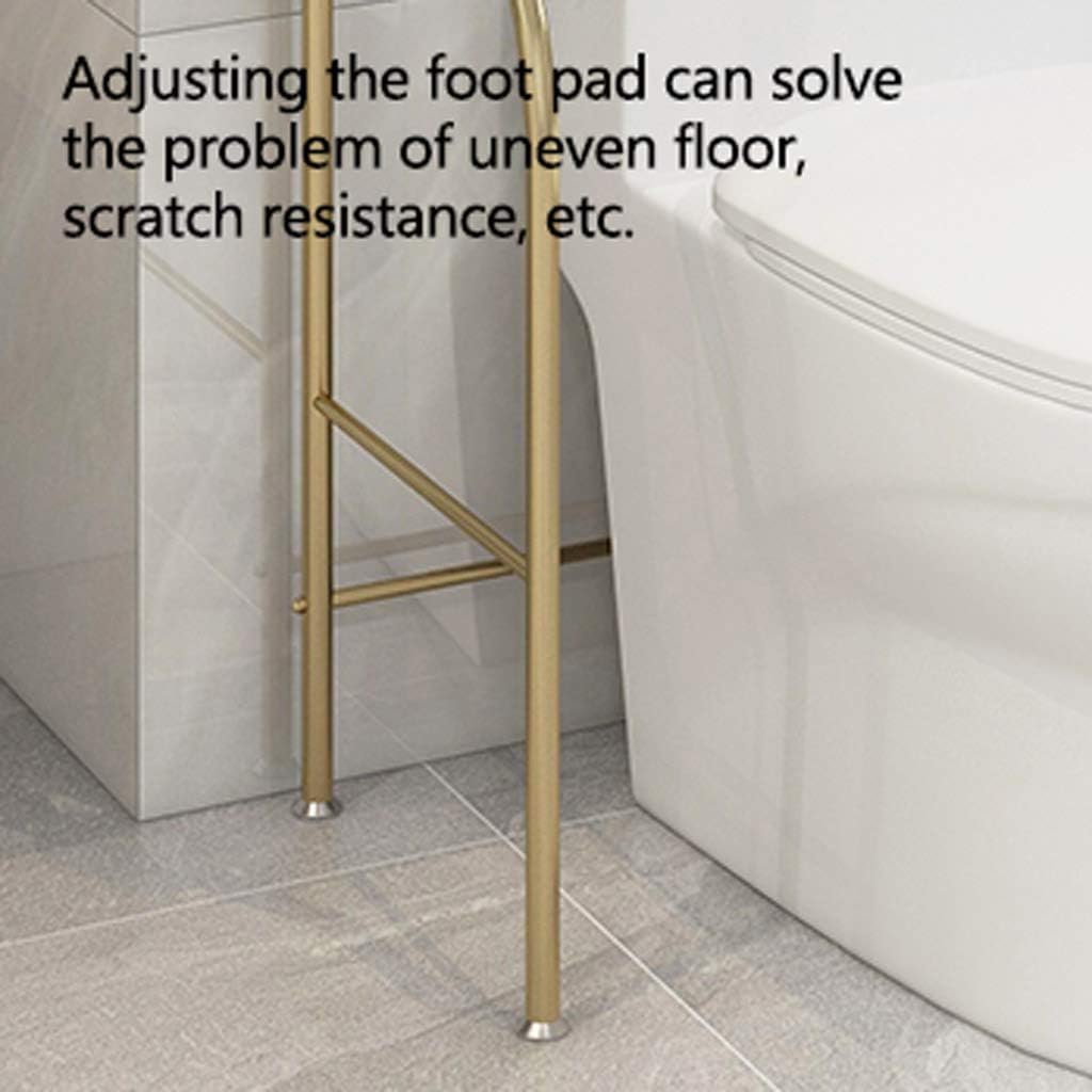 Over Toilet Storage Unit,Bathroom Multifunctional Storage Shelf,Freestanding Shelf Organizer,Easy to Assemble,Space Saver. (A)