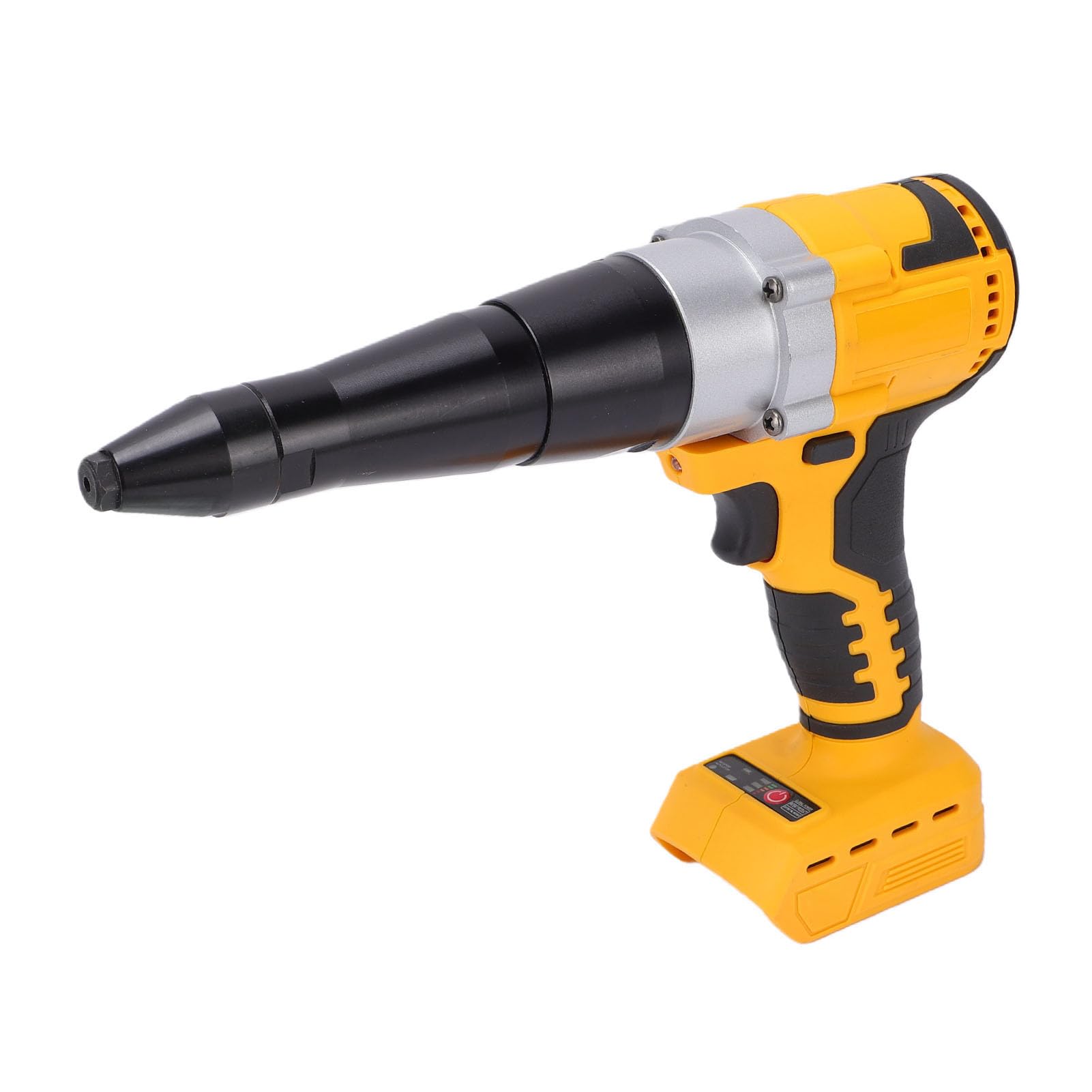 FTVOGUE Pistola per Rivetti a Batteria, Kit di Utensili Elettrici Senza Spazzole con Luce LED, di Trazione da 2248 a 2698 Libbre per Appassionati e Professionisti del Fai da Te
