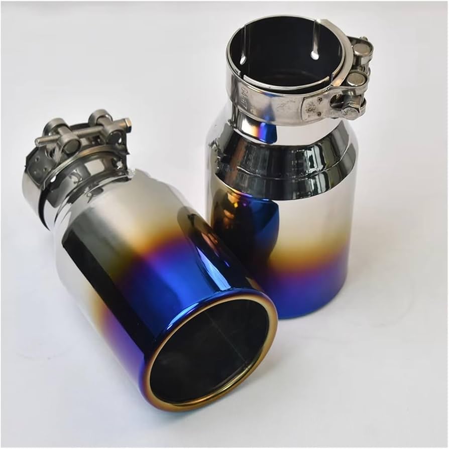 車用マフラー 車用ステンレススチール製排気マフラーテールパイプ