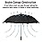 ACEIken Golf Umbrella Large 68 Inch Automatic Open Golf Umbrella Extra Large Oversize Double Canopy Vented Umbrella Windproof Waterproof for Men and Women