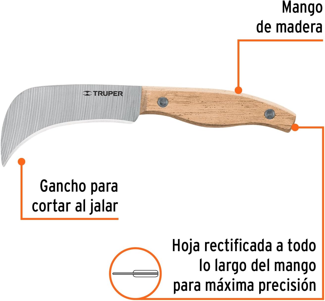 TRUPER CULI-6 7" Linoleum Knife