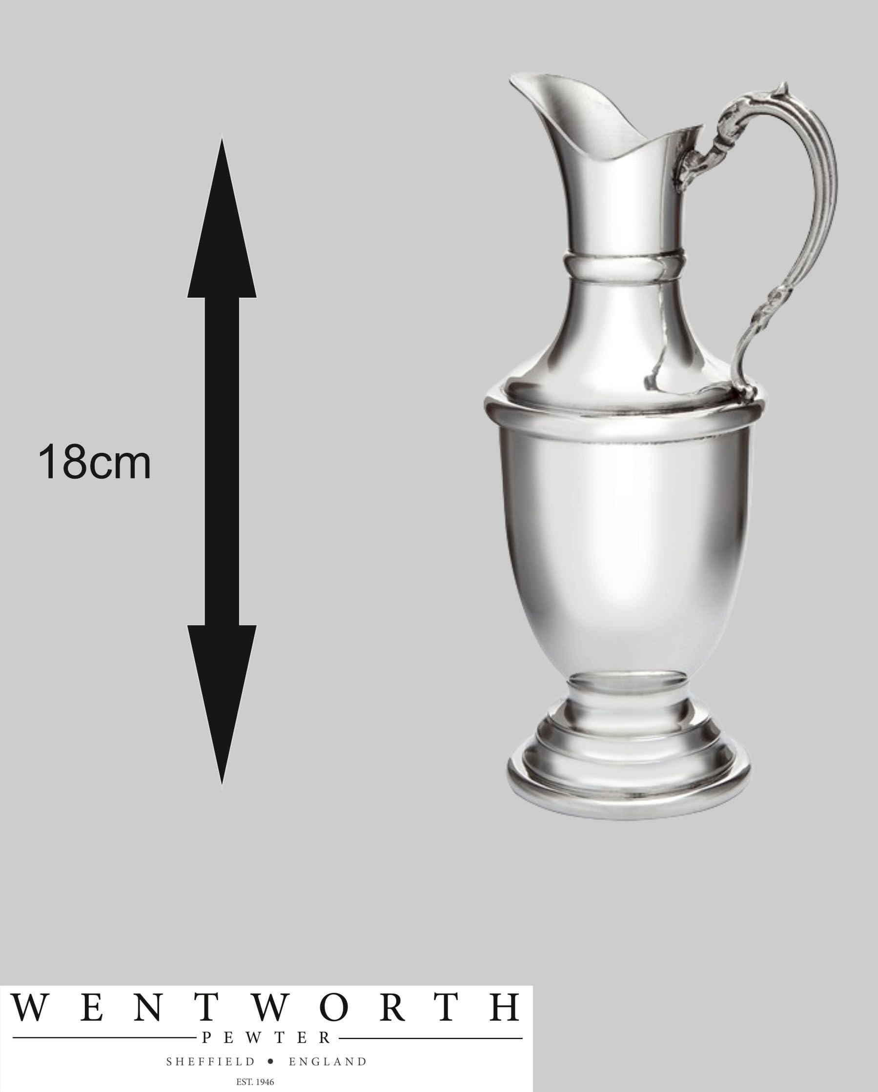 Wentworth Pewter - Kleiner Zinnkrug, Sport-Trophäe, Auszeichnung, Präsentation, Golf-Trophäe.