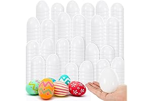 2.2" x 3" DIY Easter Eggs Plastic Fillable