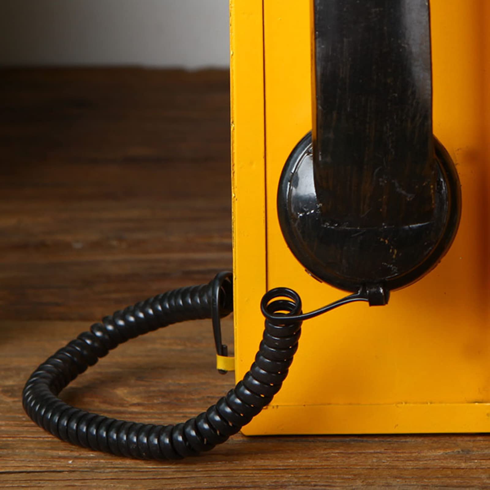 Antyczny telefon przewodowy przewodowy telefon stacjonarny biurko do domu ozdoba dekoracyjna, telefony telefon stacjonarny zabawki wystrój domu,Red