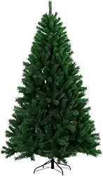 Árvore De Natal 1,80cm Pinheiro Alto Luxo 750 Galhos Cheia Resistente Pinheiro De Natal Tradicional Verde Premium