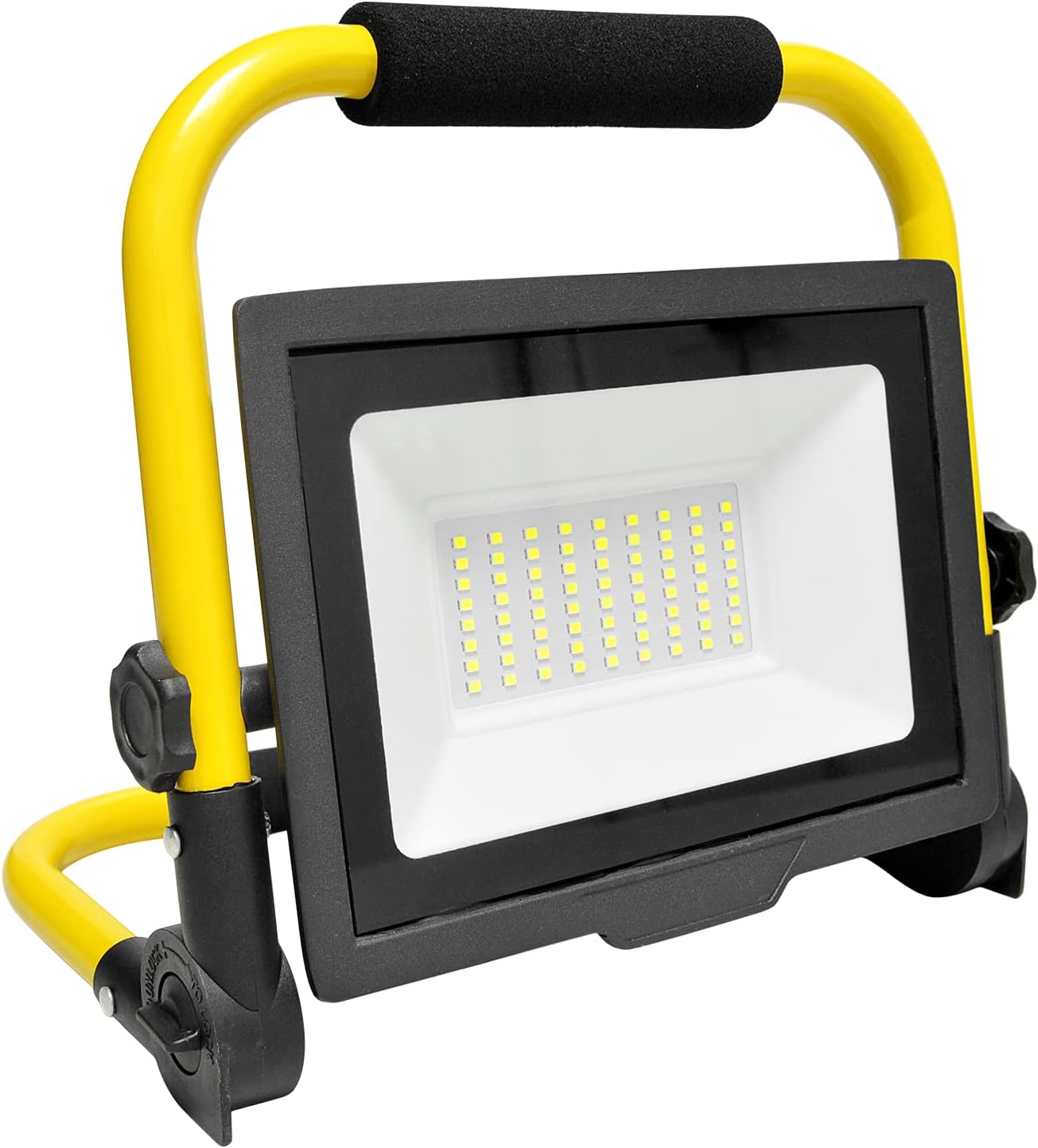 SKYWORLD Portable 50W LED Work Light 10ft 3m Cord with Plug LED Flood Lights 6000K for Repairing Workshop Garage Construction Job Site, Basement,IP66 Waterproof