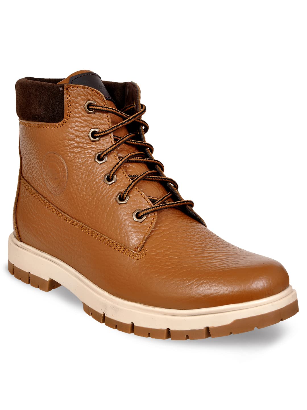 Allen Cooper Genuine Premium Leather Luxury Memory Foam High-Top Ankle Boots Shoes for Men(905|Tan|Size-6) (B09NNK7LC4) Amazon Price History, Amazon Price Tracker