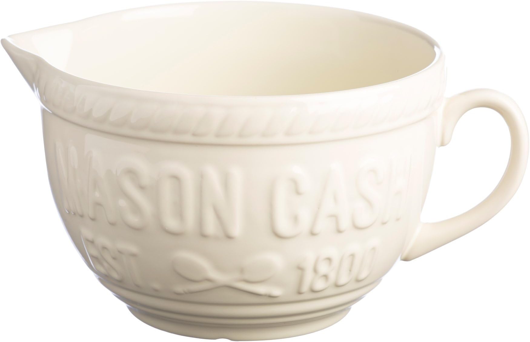 Mason Cash Varsity Batter Bowl, Blue/White