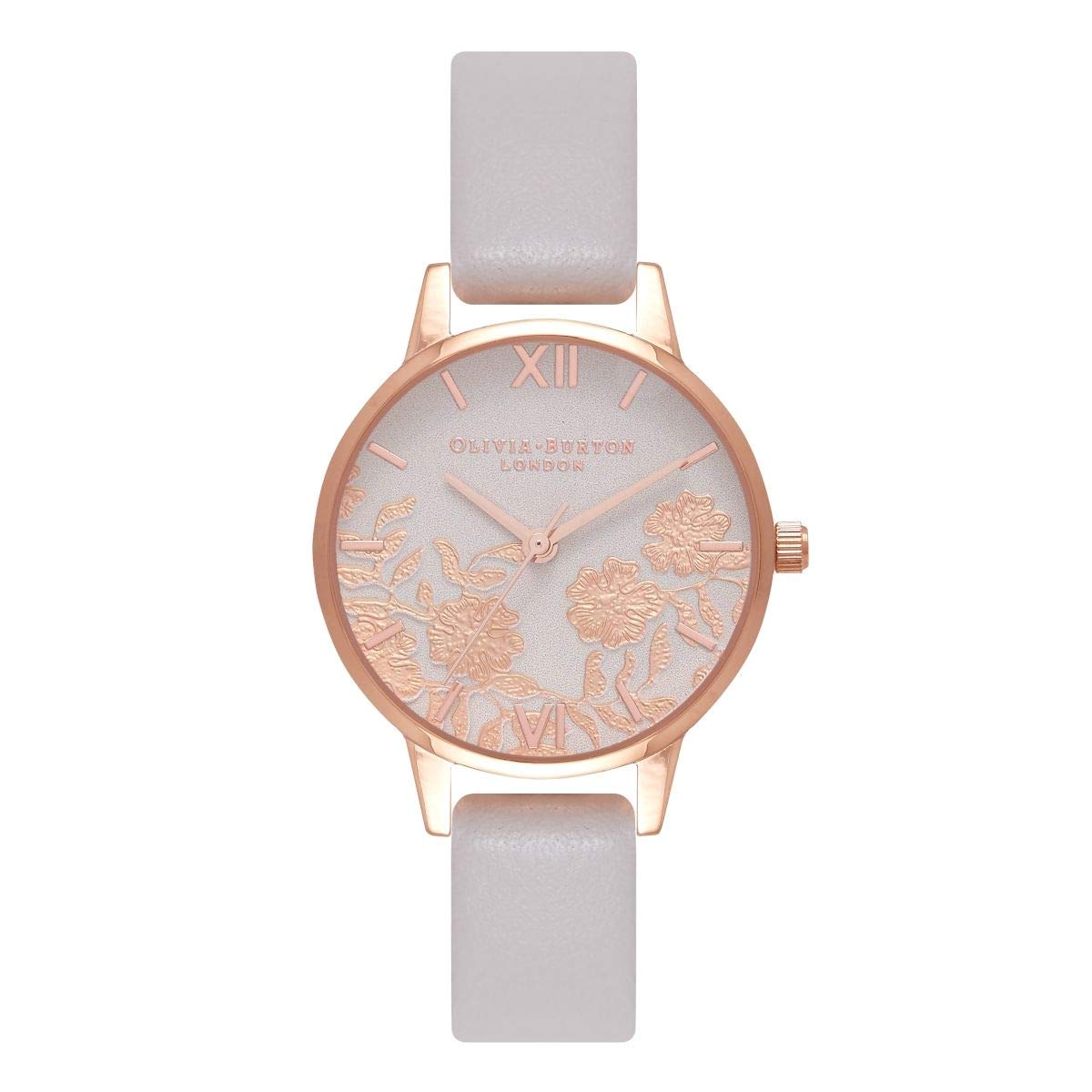 Olivia BurtonWomens Quartz Watch, Analog Display and Leather Strap OB16MV69