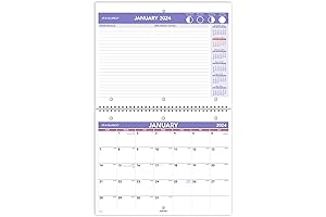2024 Small Wall & Desk Calendar at a Glance