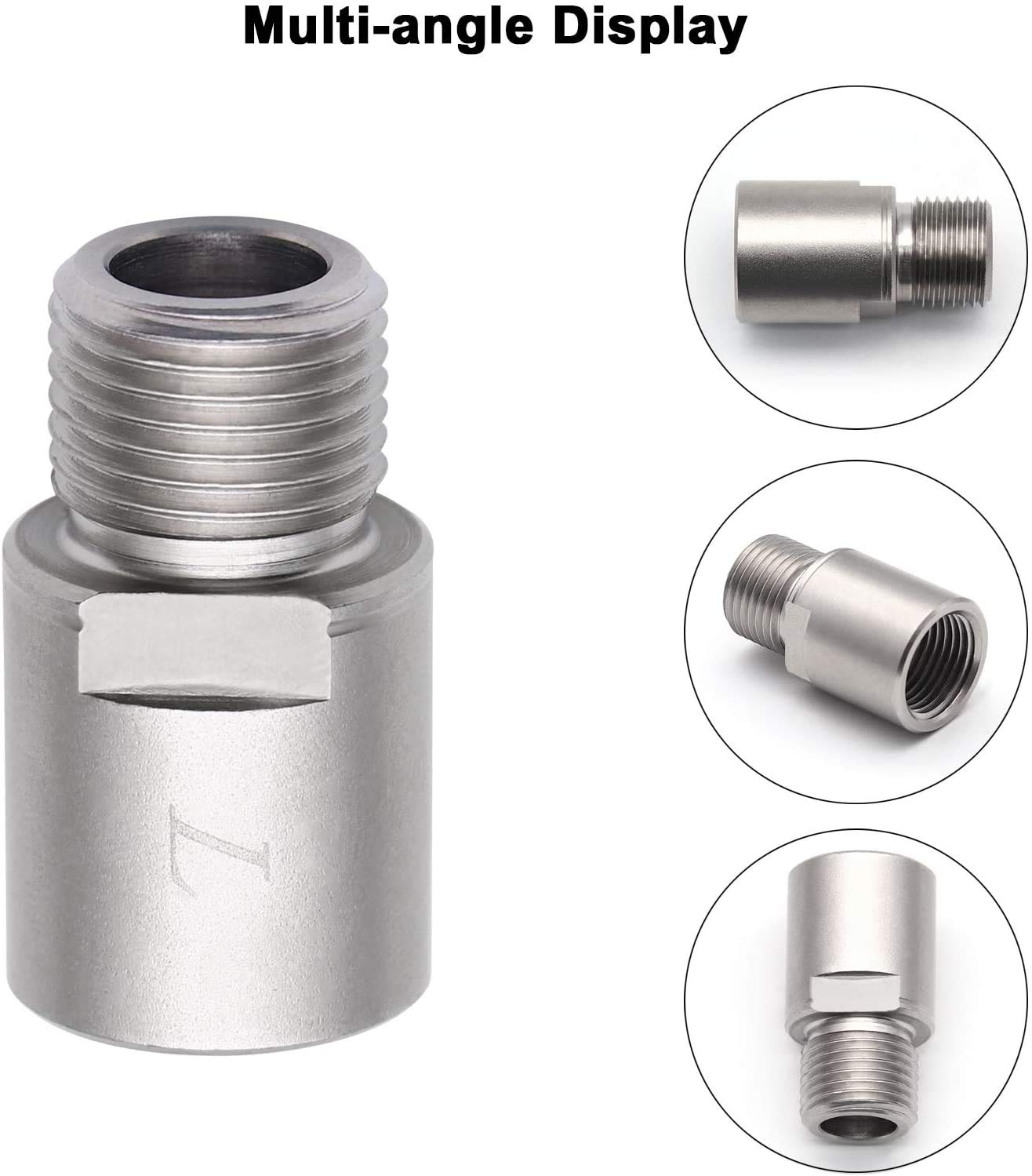 Estensori Per Pedali Bici - 20mm, Acciaio, Per Filettatura 9/16", Adatti A MTB E Strada